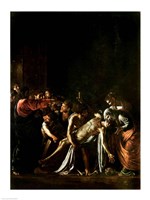 Resurrection of Lazarus, Detail Fine Art Print