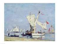 Sailing Boats, c.1869 Fine Art Print