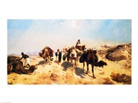 Crossing the Desert Fine Art Print