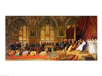 The Reception of Siamese Ambassadors by Emperor Napoleon III Fine Art Print