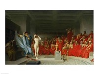 Phryne Before the Jury, 1861 Fine Art Print