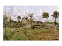 Landscape, Louveciennes Fine Art Print