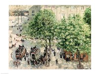 Place du Theatre-Francais, Spring, 1898 by Camille Pissarro, 1898 - various sizes