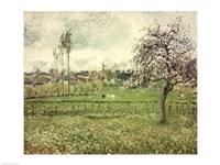 Meadow at Eragny, 1885 by Camille Pissarro, 1885 - various sizes