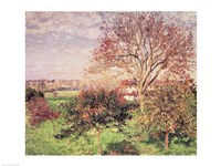 Autumn morning at Eragny, 1897 Fine Art Print