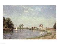 At the River's Edge, 1871 Fine Art Print