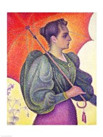 Woman with a Parasol, 1893 Fine Art Print