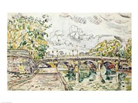 The Pont Neuf, Paris, 1927 Fine Art Print