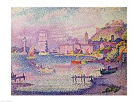 Leaving the Port of Saint-Tropez, 1902 Fine Art Print