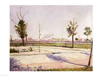 The Road to Gennevilliers, 1883 Fine Art Print