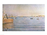 The Harbour at Portrieux, 1888 Fine Art Print