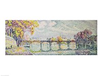 The Pont des Arts, 1928 Fine Art Print