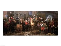 Entry of Henri IV into Paris, 22nd March 1594 Fine Art Print