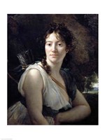 Mademoiselle Duchesnoy in the Role of Dido Fine Art Print
