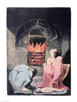 Europe a Prophecy; Famine, 1794 Fine Art Print