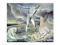 Illustrations of the Book of Job; Satan smiting Job with Sore Boils, 1825 by William Blake, 1825 - various sizes - $16.49