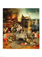 Temptation of St. Anthony (detail) Fine Art Print