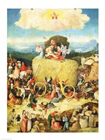 Haywain, Detail, 1515 Fine Art Print