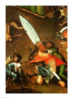The Last Judgement (Altarpiece): Detail of the Dagger Fine Art Print