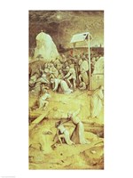 Christ on the Road to Calvary, from the Temptation of St. Anthony triptych Fine Art Print