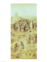 Christ on the Road to Calvary, from the Temptation of St. Anthony triptych Fine Art Print