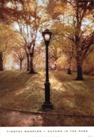 Autumn in the Park by Timothy Wampler - 18" x 26"