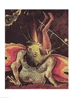 The Last Judgement, detail of a man being eaten by a monster, c.1504 Fine Art Print