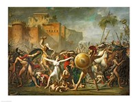 The Sabine Women, 1799 Fine Art Print