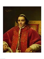 Portrait of Pope Pius VII Fine Art Print