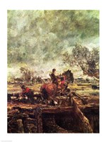 Study for The Leaping Horse by John Constable - various sizes