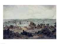The Valley of the Stour, with Stratford St.Mary in the distance Fine Art Print