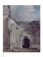East Bergholt Church: North Archway of the Ruined Tower Fine Art Print