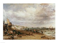 Marine Parade and Old Chain Pier, 1827 Fine Art Print
