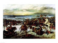 The Death of Charles the Bold at the Battle of Nancy Fine Art Print
