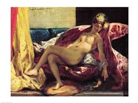 Reclining Odalisque Fine Art Print