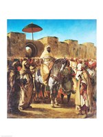 Muley Abd-ar-Rhaman  The Sultan of Morocco Fine Art Print