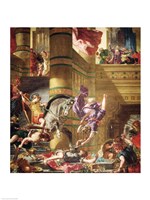 The Expulsion of Heliodorus from the Temple Fine Art Print