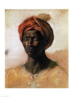 Portrait of a Turk in a Turban, c.1826 Fine Art Print