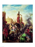 Olinda and Sophronia on the Pyre Fine Art Print