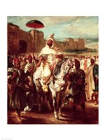 Abd Ar-Rahman Sultan of Morocco Fine Art Print