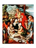 Lamentation for Christ Fine Art Print