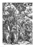 Scene from the Apocalypse, The Four Angels holding the winds Fine Art Print