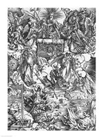 Scene from the Apocalypse, The Opening of the Seventh Seal Fine Art Print