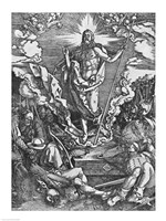 Resurrection, from 'The Great Passion' series, 1510 Fine Art Print