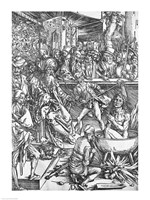 Scene from the Apocalypse, The martyrdom of St. John the Evangelist Fine Art Print