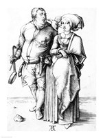 The Cook and his Wife by Albrecht Durer - various sizes, FulcrumGallery.com brand
