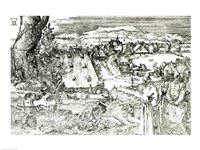 Landscape with Cannon, 1518 by Albrecht Durer, 1518 - various sizes