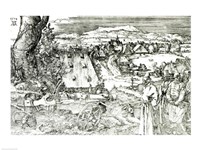 Landscape with Cannon, 1518 Fine Art Print