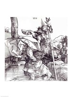 St.Christopher carrying the Infant Christ, 1511 by Albrecht Durer, 1511 - various sizes - $16.49