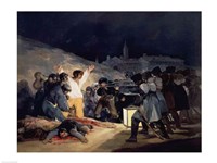 Execution of the Defenders of Madrid Fine Art Print